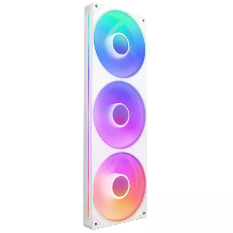 NZXT F360 RGB Core 120mm ARGB 3 vnt. rinkinys, baltas