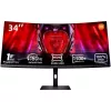 Xiaomi | G34WQi | 34 | WQHD | 21:9 | 180 Hz | 1 ms | 3440 x 1440 pikselių | 350 cd/m2 | HDMI prievadų kiekis 2 | Juoda | Garantija 24 mėn.