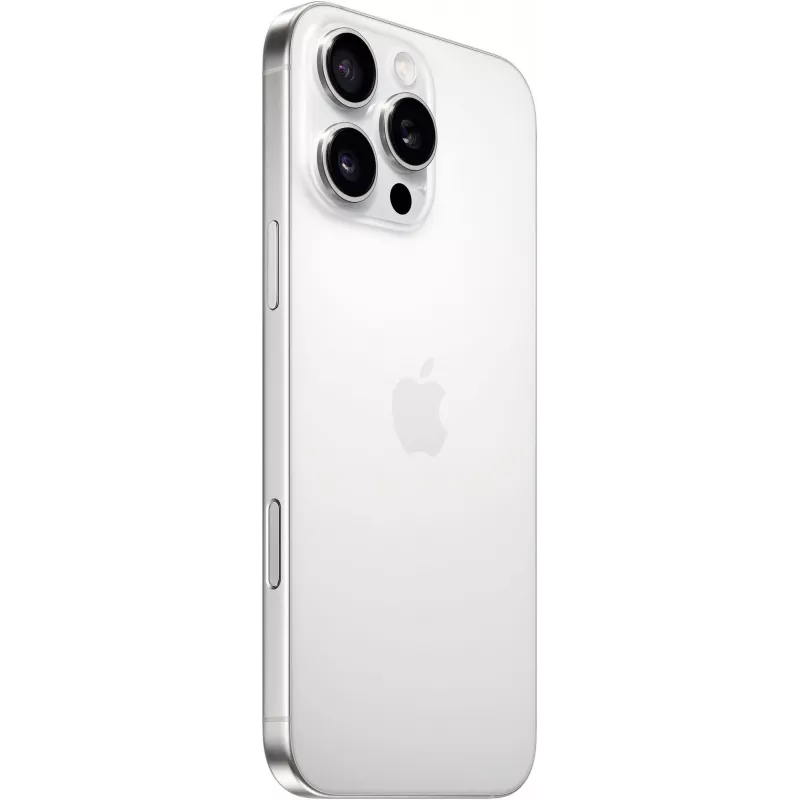 iPhone 16 Pro Max 512GB - Baltas Titanis - Atrakintas