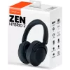 Creative Labs Zen Hybrid 2 ausinės laidinės ir belaidės lankelis Skambučiai/Muzika USB Type-C Bluetooth juodos