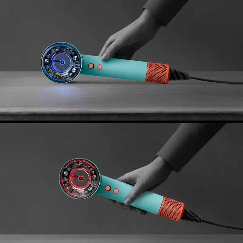Dyson Supersonic plaukų džiovintuvas Nural Strawberry Brown, 1600 W, 3 greičio nustatymai