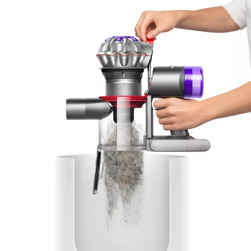 Dyson V8 Advanced 2-in-1 belaidis dulkių siurblys Baterija Sausas Be maišelio Nikelis, Sidabrinis
