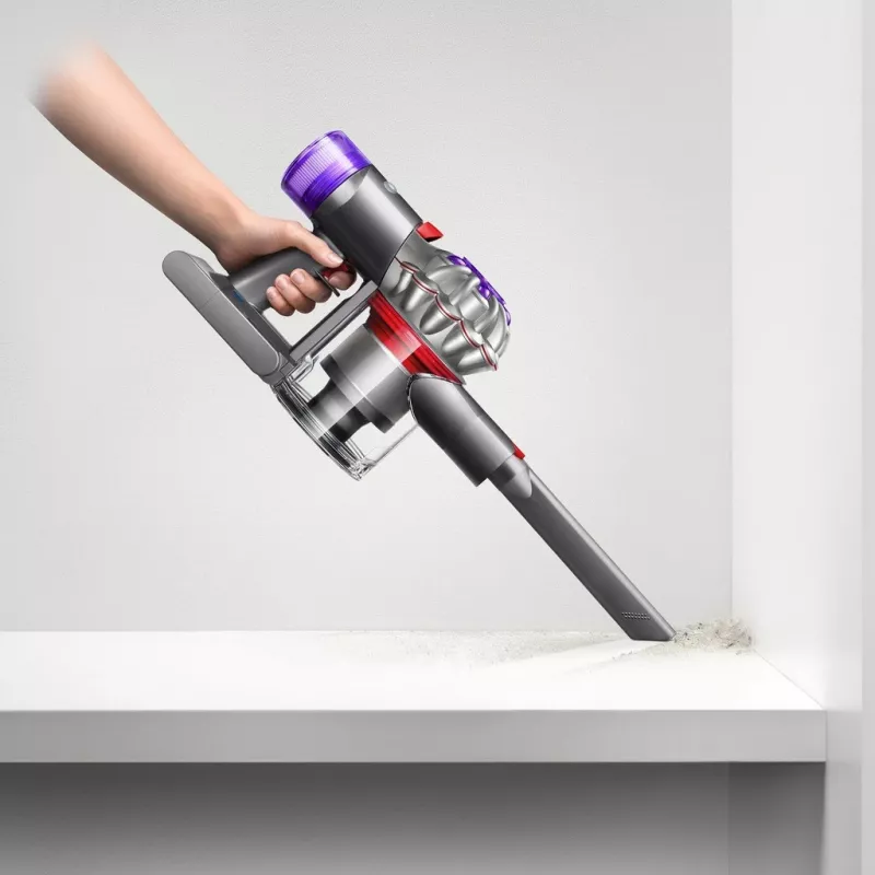 Dyson V8 Advanced 2-in-1 belaidis dulkių siurblys Baterija Sausas Be maišelio Nikelis, Sidabrinis