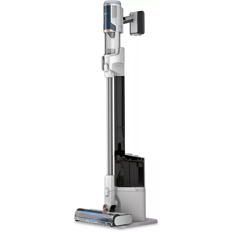 Sharkclean BU3521EU 2-in-1 šluotinis siurblys / elektrinis šepetys, akumuliatorinis, sausas, be maišelio, 21,6 W, mėlyna, balta