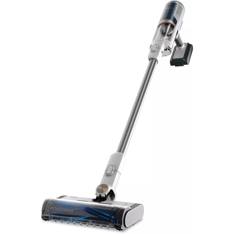 Sharkclean BU3521EU 2-in-1 šluotinis siurblys / elektrinis šepetys, akumuliatorinis, sausas, be maišelio, 21,6 W, mėlyna, balta