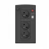UPS EVER Ever Duo 850 PL T/DAVRTO-000K85/01 850VA linijinės-interaktyvios, 550 W, AVR, 3 kintamosios srovės lizdai, 12 V 2×5 Ah, bokštinis