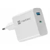 NATEC NUC-2144 mobiliojo įrenginio įkroviklis universalus baltas AC greitasis įkrovimas vidaus