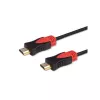 HDMI kabelis SAVIO CL-95 1,5 m — HDMI Type A į Type A, HDMI 2.0, 18 Gbit/s, 600 MHz, 4K@60Hz, auksuoti kontaktai, Ethernet, PVC apvalkalas