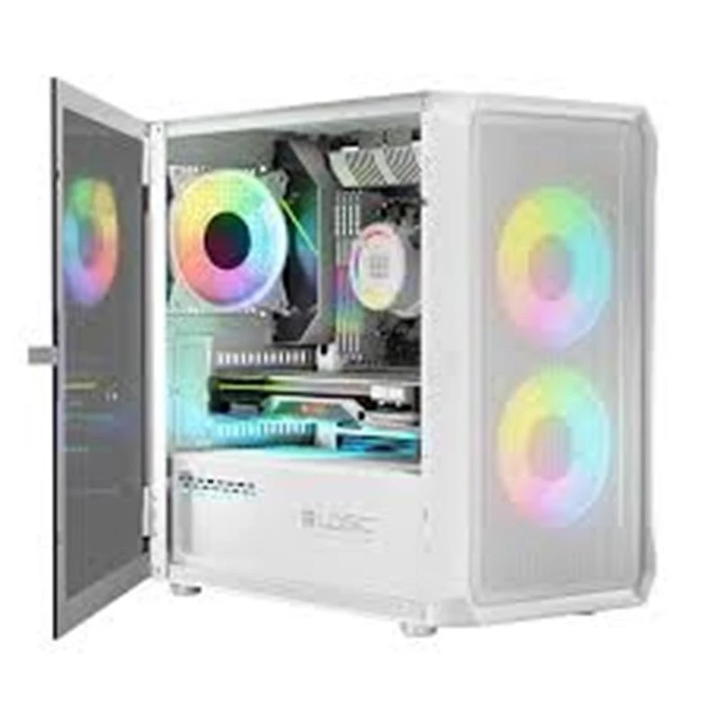 Logic PORTOS ARGB MINI USB 3.0 korpusas baltas