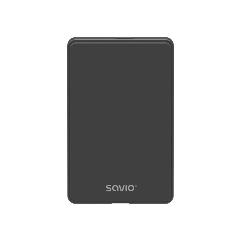 HDD/SSD korpusas SAVIO AK-65 Juodas 2,5 colio SATA USB 3.0 5 Gbit/s Micro-USB