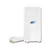 Įvairiakryptė antena QOLTEC 57013, 0,6–2,7 GHz, 30 dBi, vertikali poliarizacija, 50 Ω, baltas ABS korpusas