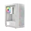 Logic ARAMIS ARGB MINIDI USB 3.0 korpusas, baltas