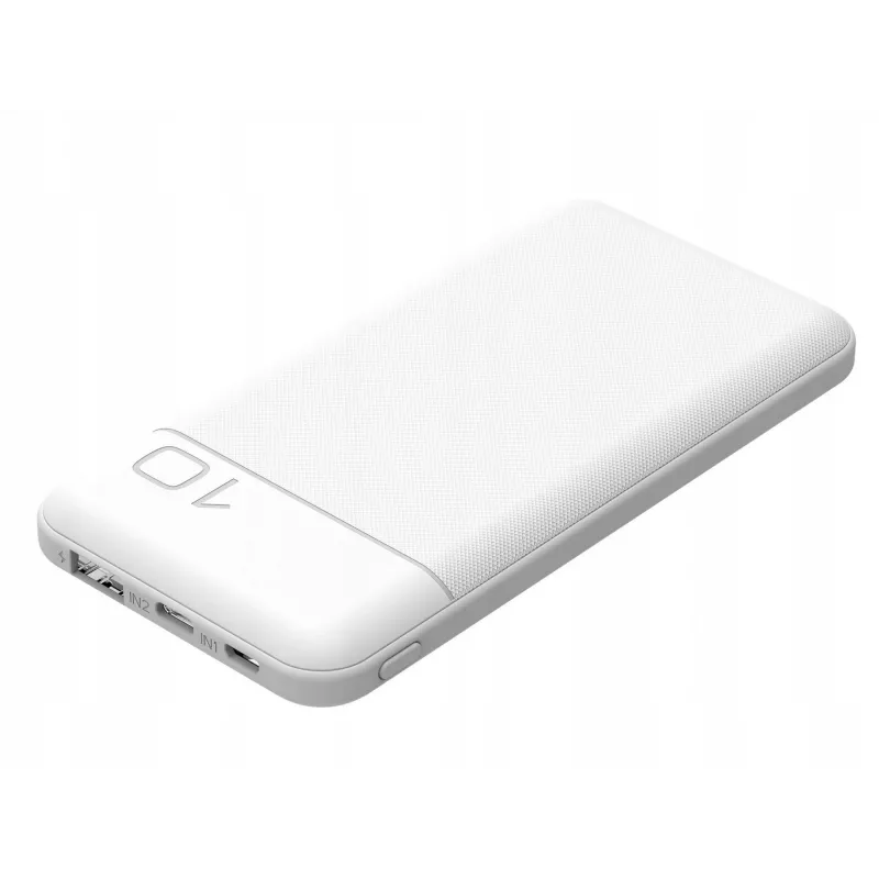 Nešiojama maitinimo banka IBOX IPB10 10000 mAh, ličio jonų, Quick Charge 3.0, USB-C ir USB-A išvestys, 20W PD