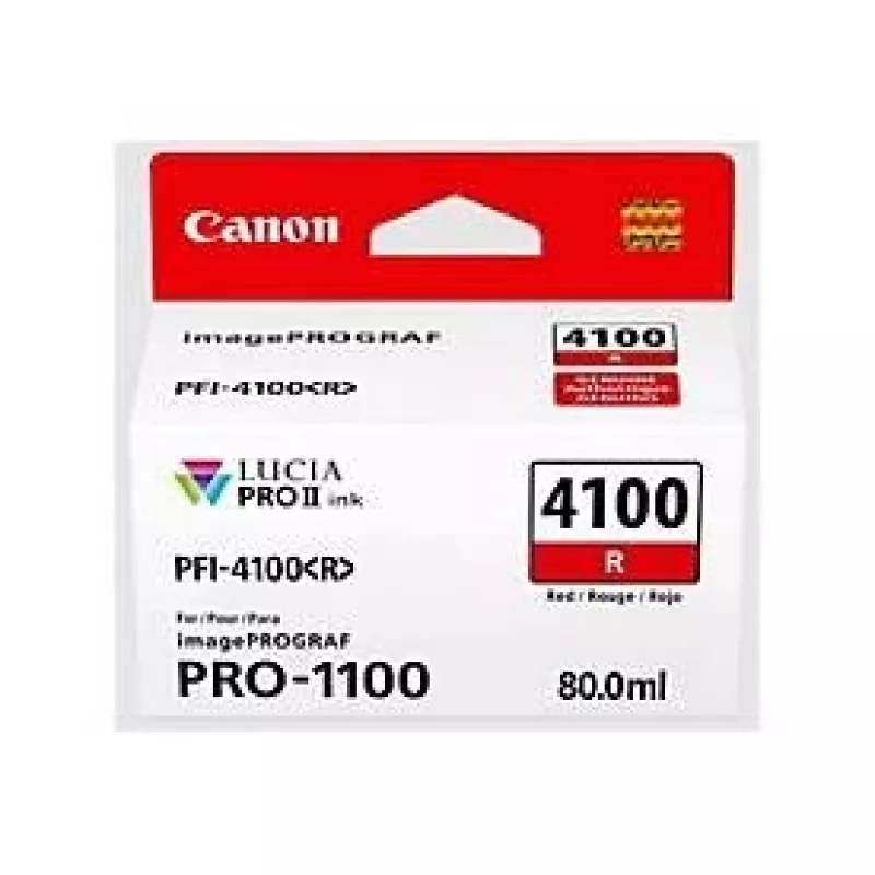 Canon LUCIA PRO II rašalo kasetė 1 vnt. Originali standartinės išeigos raudona