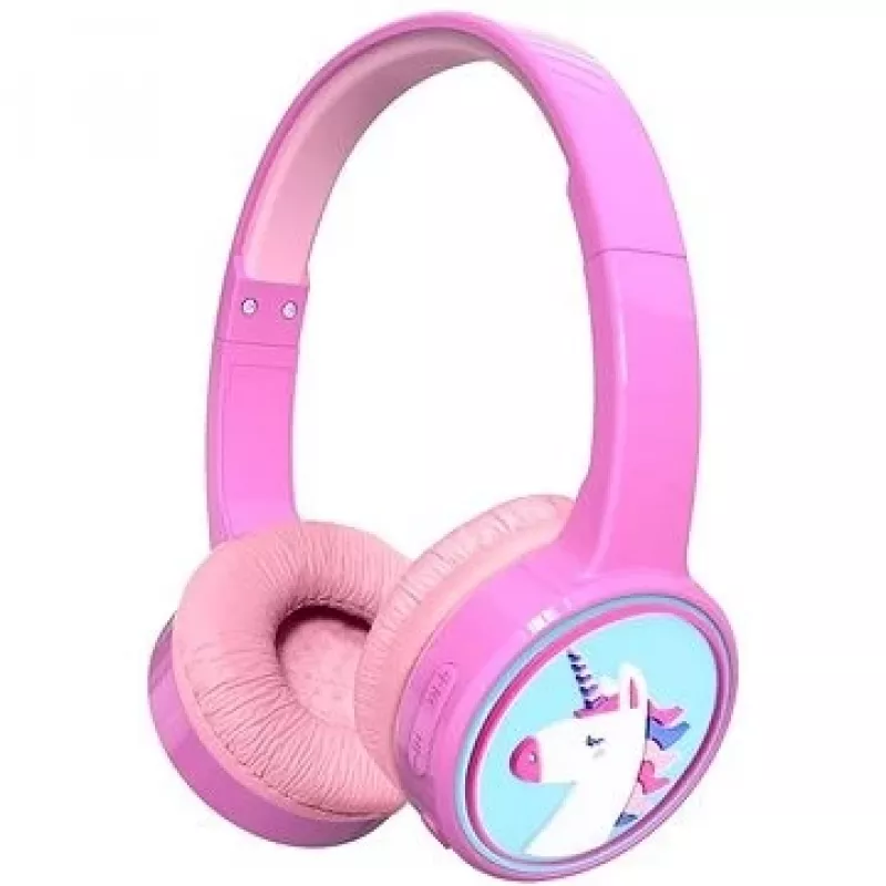 Denver BTH-106P ausinės / laisvų rankų įranga Laidinės ir belaidės Ant galvos Skambučiai / Muzika Bluetooth Rožinės