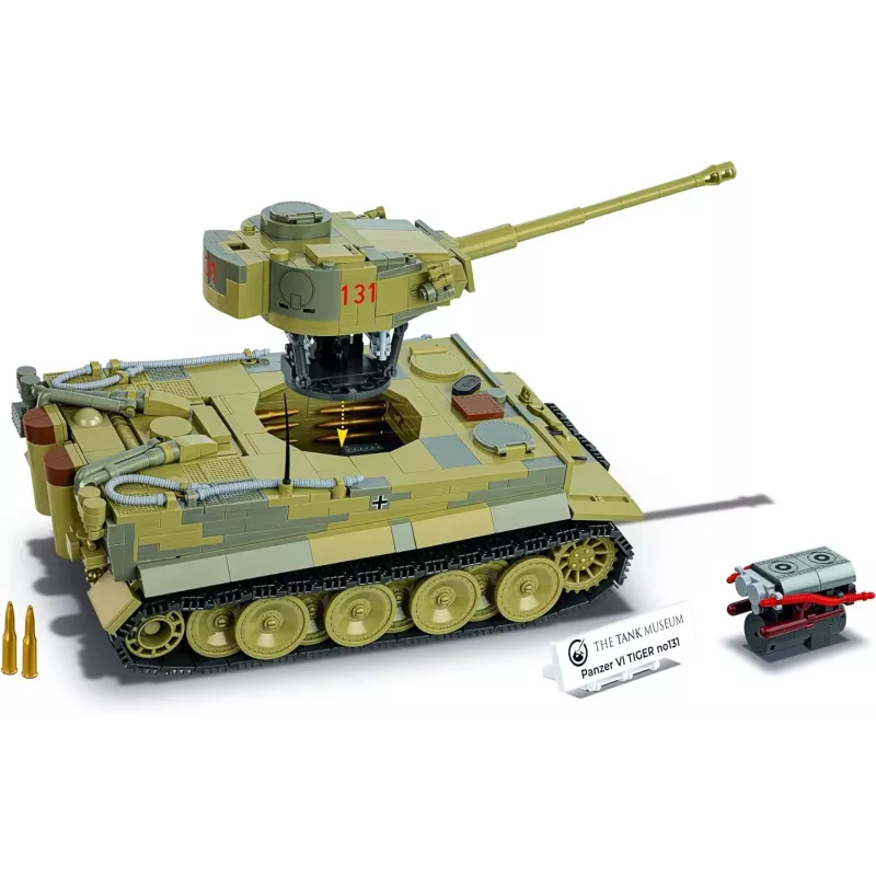 Statybinis rinkinys COBI Panzer VI Tiger no131 1275 detalės