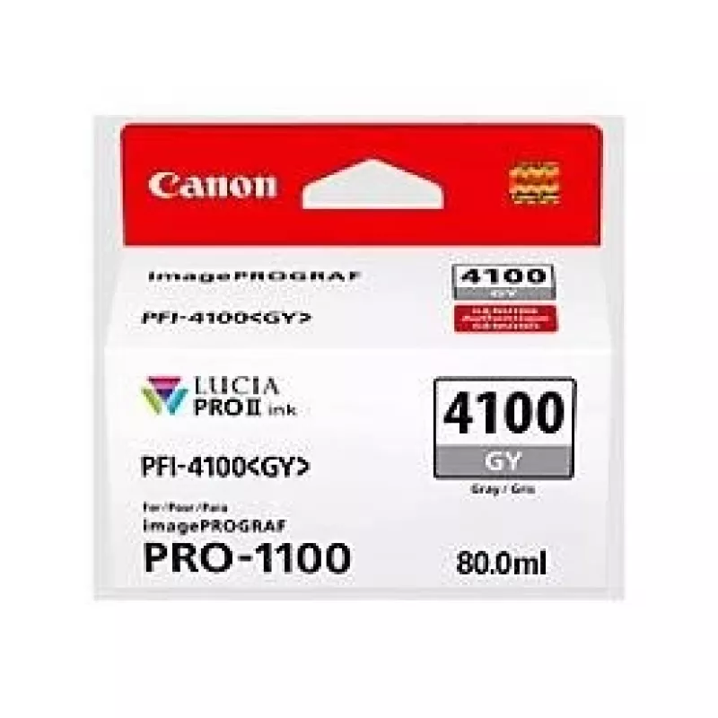 Canon LUCIA PRO II rašalo kasetė 1 vnt. Originali standartinės talpos pilka