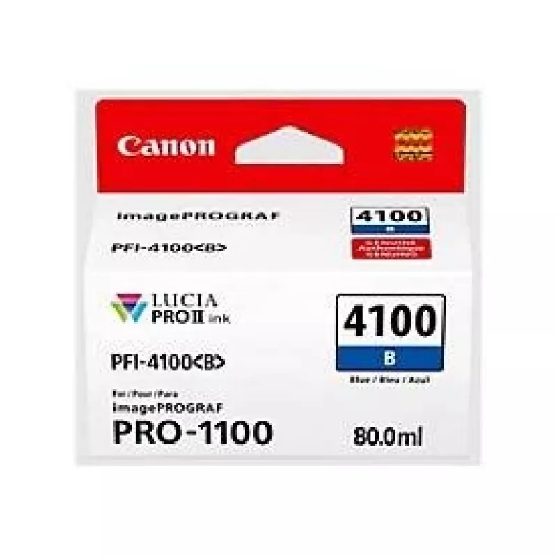 Canon LUCIA PRO II rašalo kasetė, 1 vnt., Originali, Standartinio našumo, Mėlyna