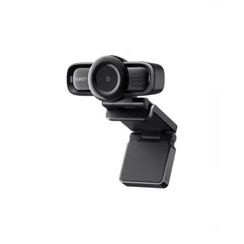 Aukey PC-LM3 Stream Series automatinio fokusavimo Full HD internetinė kamera su 1/3 colio CMOS jutikliu, juoda