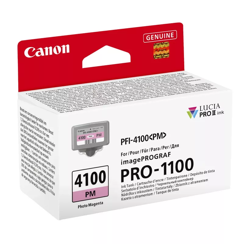Canon LUCIA PRO II rašalo kasetė 1 vnt. Originalius standartinio našumo Photo Magenta