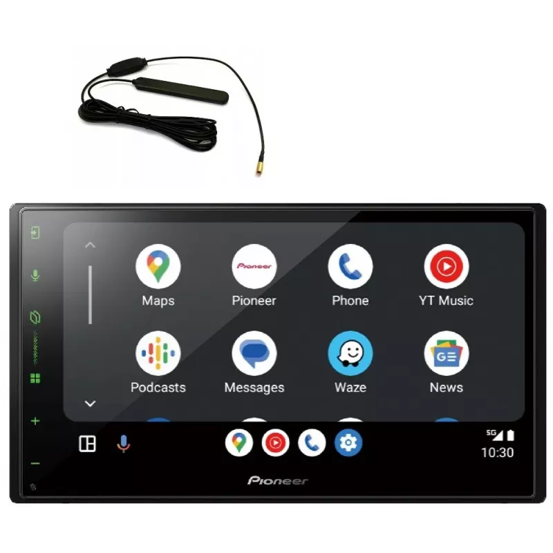 Automobilinis medijos grotuvas Pioneer SPH-DA77DAB juodas 2 DIN Wi-Fi Bluetooth