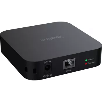 Yealink RCH40 E2 Ethernet LAN juoda