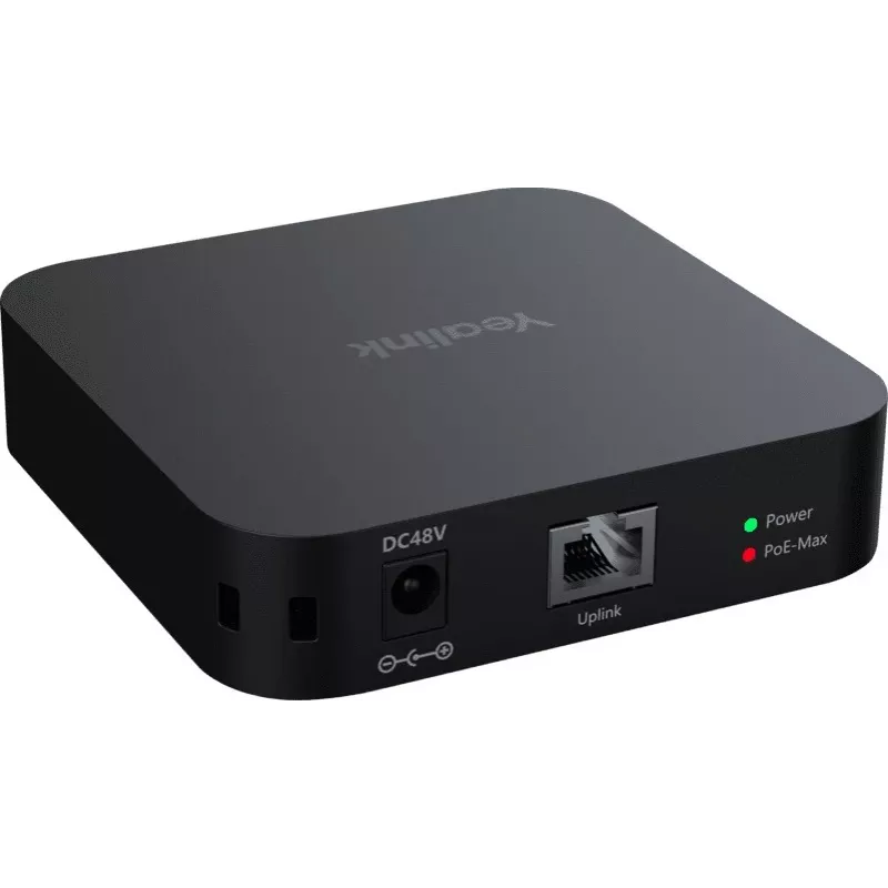 Yealink RCH40 E2 Ethernet LAN juoda