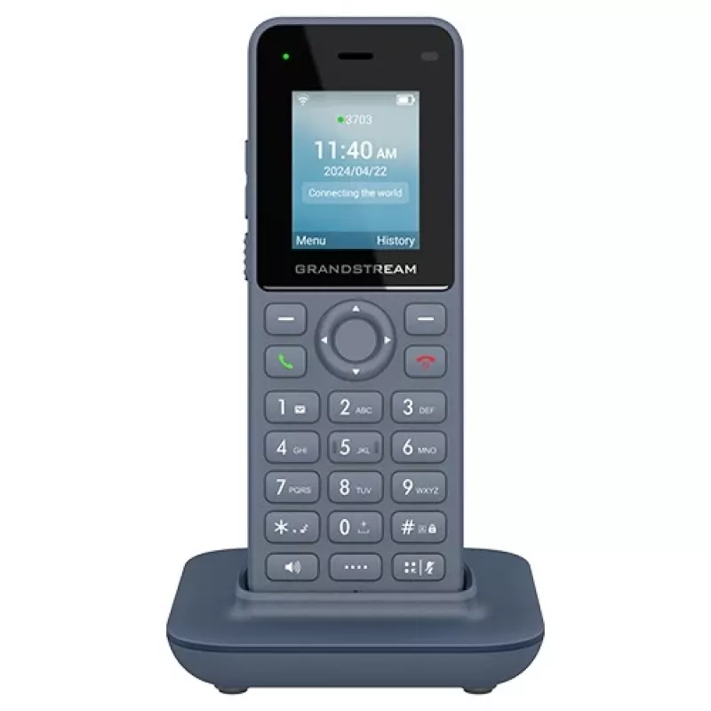 Grandstream Networks WP816 IP telefonas antracito 2 linijos LCD Wi-Fi