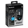 pelė DEFENDER GM-885 KNIGHT RF WIRELESS 3200dpi 8P Juoda
