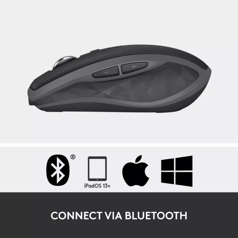 MX Anywhere 2S Wireless pelė/Graphite - BT - N/A