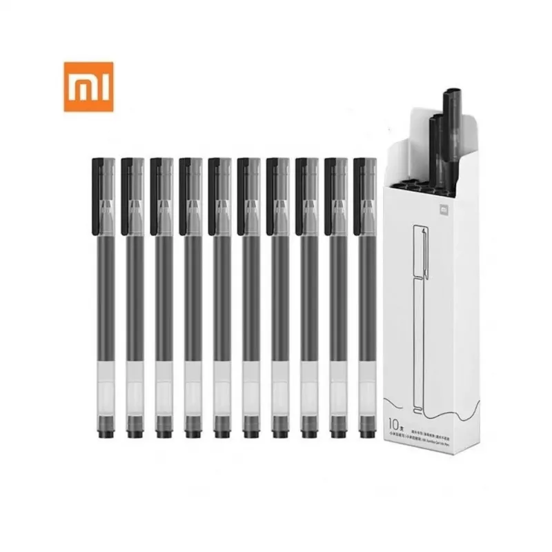 Xiaomi tušinukas (10 vnt. pakuotė) - 0,5 mm smulkūs rašikliai