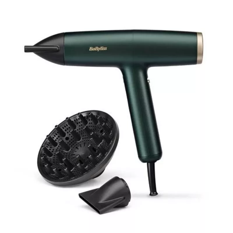 BaByliss Air Power Pro plaukų džiovintuvas 1700 W Auksinis, Žalias