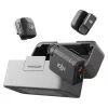 „DJI Mic Mini“ (2 TX + 1 RX + įkrovimo dėklas) belaidžių mikrofonų rinkinys – tamsiai pilkas