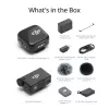 „DJI Mic Mini“ (2 TX + 1 RX + įkrovimo dėklas) belaidžių mikrofonų rinkinys – tamsiai pilkas