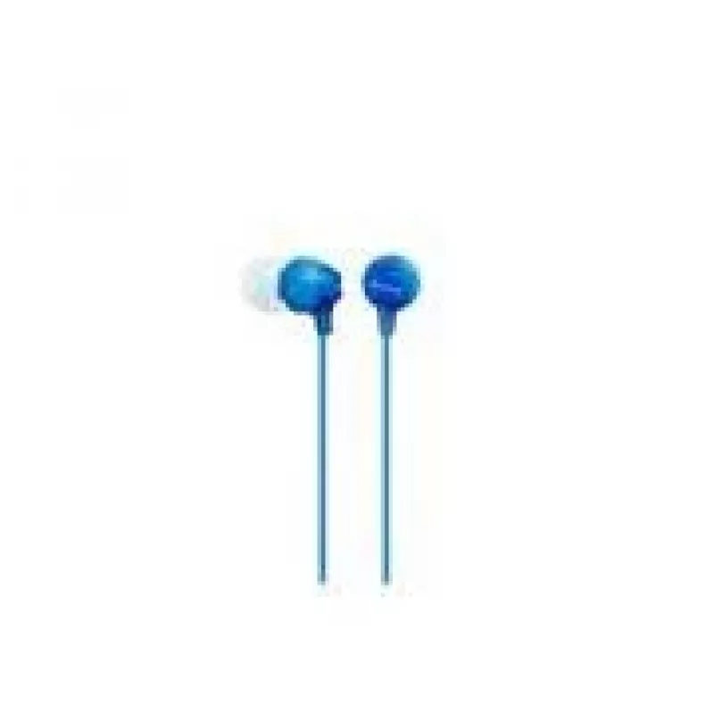 Sony MDR-EX15LP, Laidinis, 8 - 22000 Hz, Muzika, 3 g, Ausinės, Mėlynos