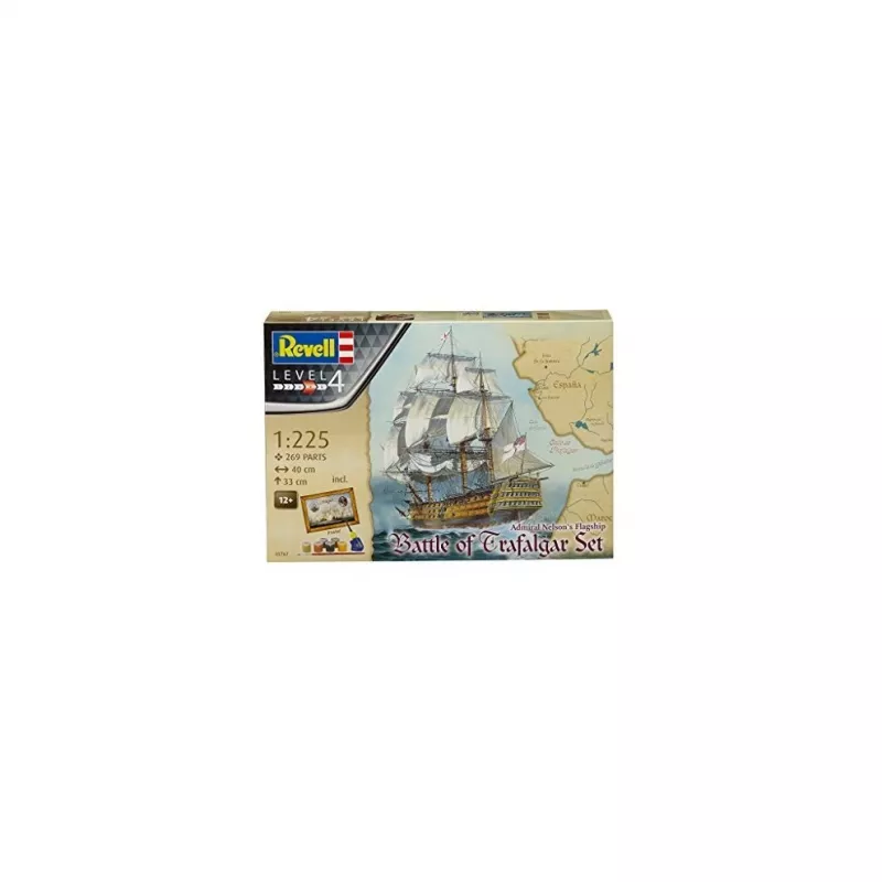 Revell 1/225 mastelio HMS Victory Trafalgar dovanų rinkinio modelio konstruktorius