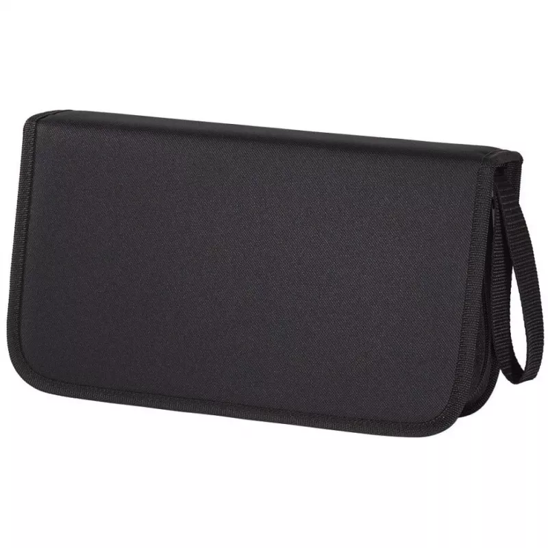 Hama Nailoninė piniginė 104 CD, 104 diskams, juoda, nailonas