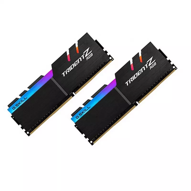 Stalinio kompiuterio RAM modulis G.SKILL DDR4 16GB (2x8GB) 3200 MHz, 288-pin DIMM, 1,35 V, aušinimo radiatorius, RGB, dviejų kanalų