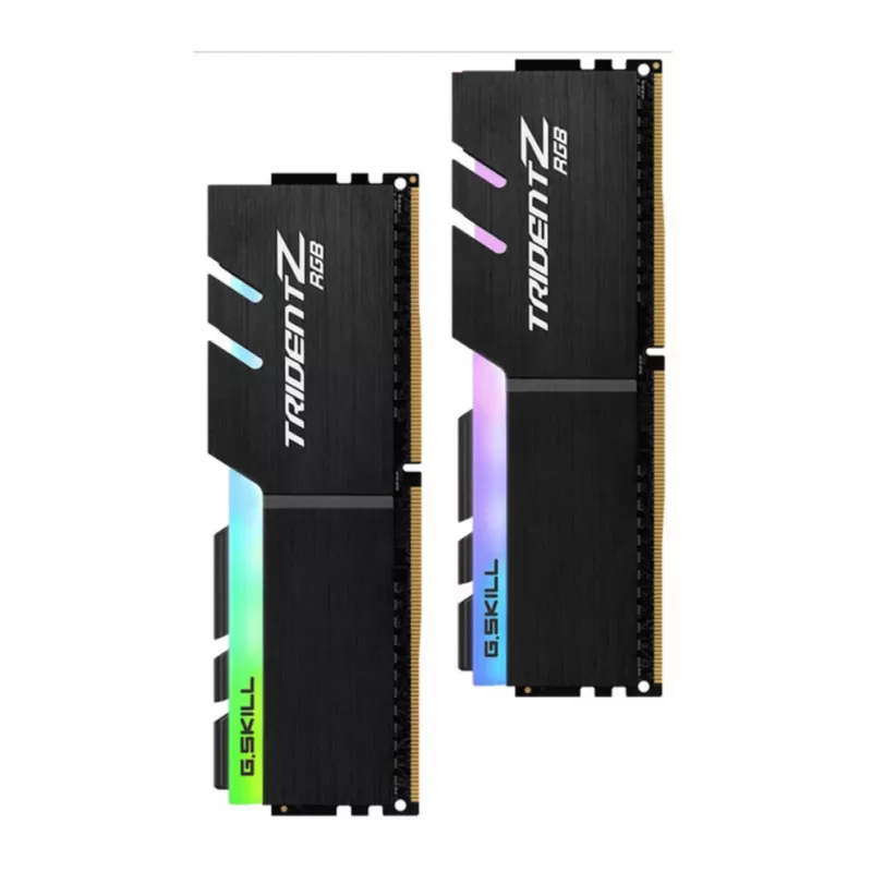 Stalinio kompiuterio RAM modulis G.SKILL DDR4 16GB (2x8GB) 3200 MHz, 288-pin DIMM, 1,35 V, aušinimo radiatorius, RGB, dviejų kanalų