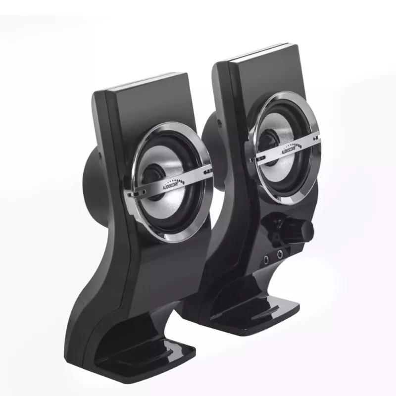 Audiocore AC805 stereofoninės kolonėlės 2.0 PC 6W juodos