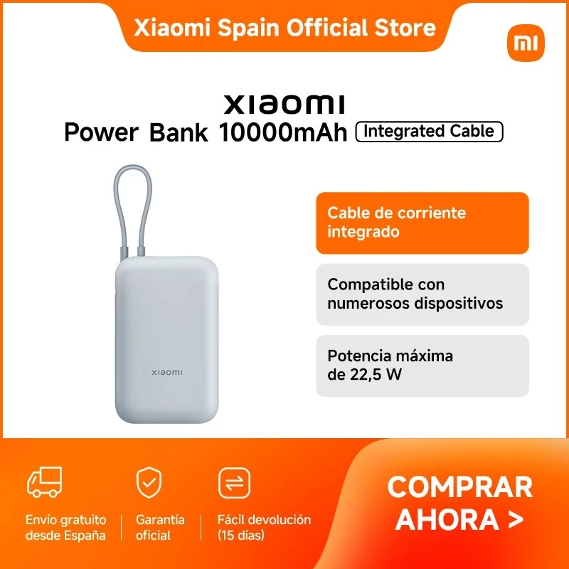 Išorinė baterija Xiaomi BHR9073GL 10000 mAh