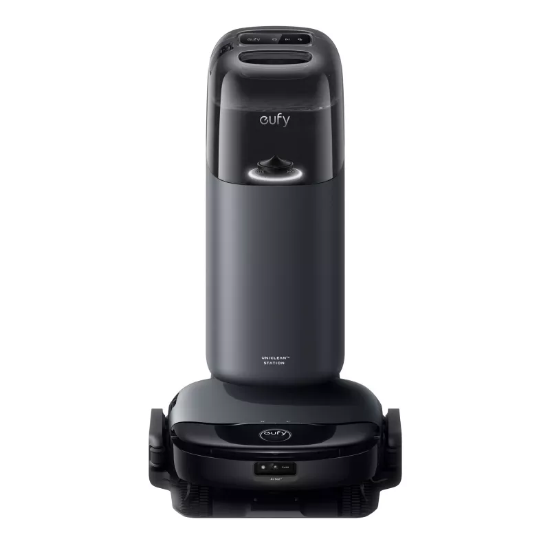 Anker Eufy | Robot dulkių siurblys su viskas viename stotele | Omni S1 | Šlapias ir sausas valymas | Veikimo laikas (maks.) 216 min | 4600 mAh | 8000 Pa | Pilka