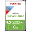 Toshiba S300 Pro Surveillance vidinis kietasis diskas 6 TB 7200 RPM 512 MB 3.5 Serial ATA III