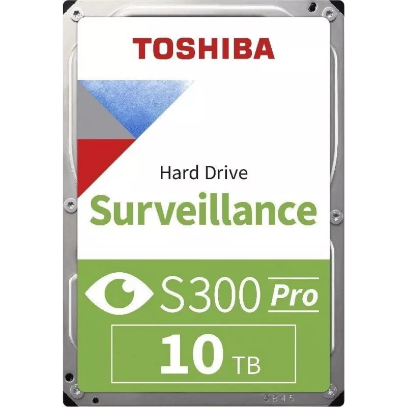 Toshiba S300 Pro Surveillance vidinis kietasis diskas 10 TB 7200 RPM 512 MB 3.5 Serial ATA III