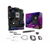 Pagrindinė plokštė ASRock Phantom Gaming B850 Riptide WiFi — AMD B850, Socket AM5, ATX, DDR5, 4x M.2, Wi‑Fi 7, 2.5Gb LAN