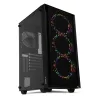 iBox CETUS 903 Midi Tower Juoda