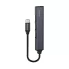 USB 3.0 4 prievadų sąsajos šakotuvas SAVIO AK-71 su USB-C, 5000 Mbit/s, 2 metų garantija