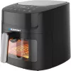 Oro gruzdintuvas BLAUPUNKT AFD712 — 7,2 L talpa, 1800 W, skaitmeninis lietimui jautrus valdymas, 40–200 °C, 60 min laikmatis