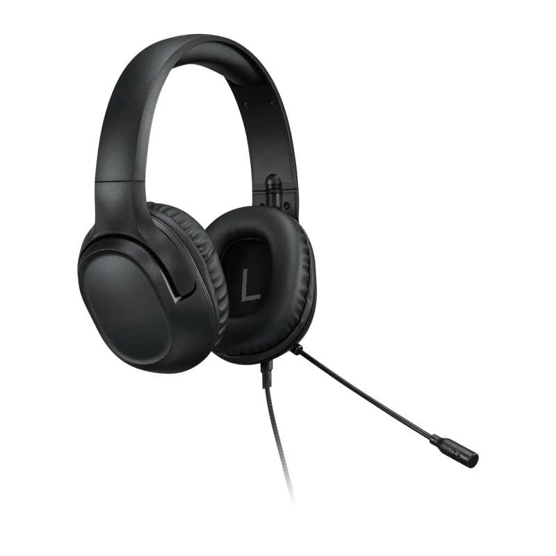 Lenovo H110 žaidimų ausinės, laidinės, binauralinės, 3,5 mm, 1,8 m kabelis, 50–20 000 Hz, 110 dB, 32 Ω, juodos