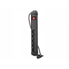Maitinimo lizdas LANBERG SP1 1,5 m — 5x PL lizdai, juodas